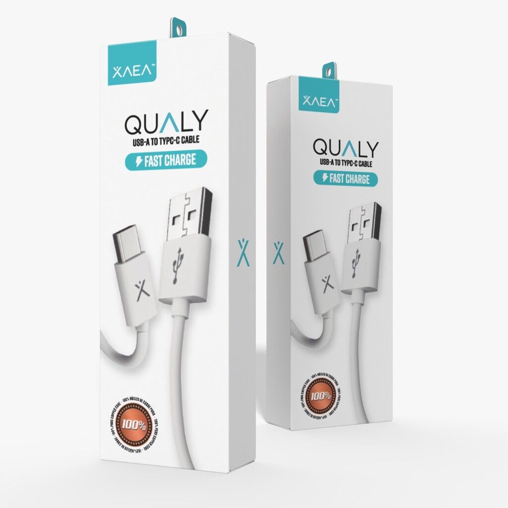 Cable USB-A TO TYPC Qualy Xaea