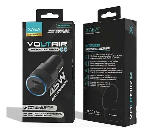 Voltair C-C 45W Fast Charging